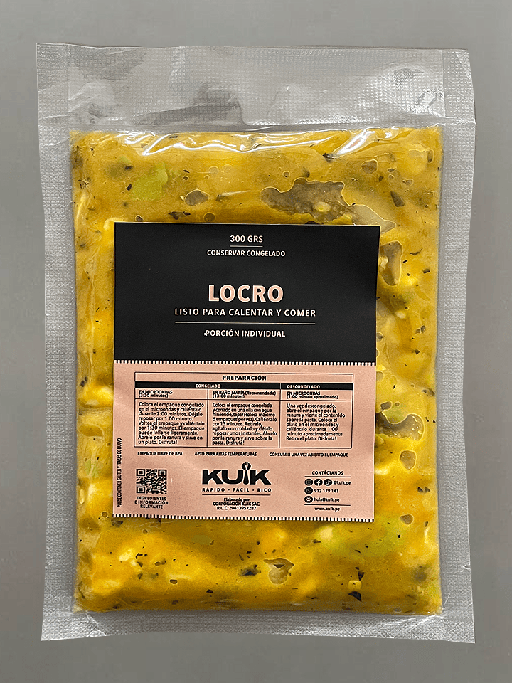 Locro de zapallo 300 g.